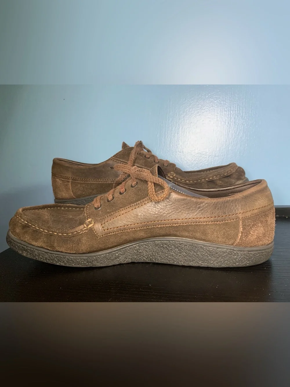Men’s Brown Suede Viral comfort Lace-Ups from Denmark